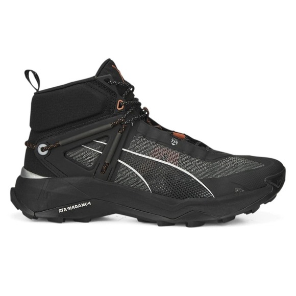 PUMA Explore Nitro Mid Hiking  Mens Black Sneakers Athletic Shoes Size 12 - Picture 1 of 11